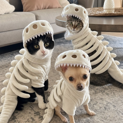 Dino Skeleton Hood